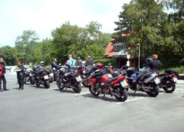 letzte Rast vor`m gro�en Guss